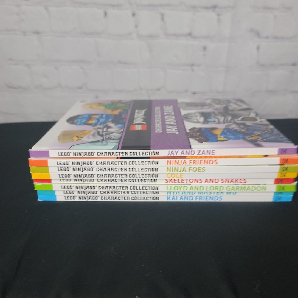 Lego Ninjago Character Collection 8 Books